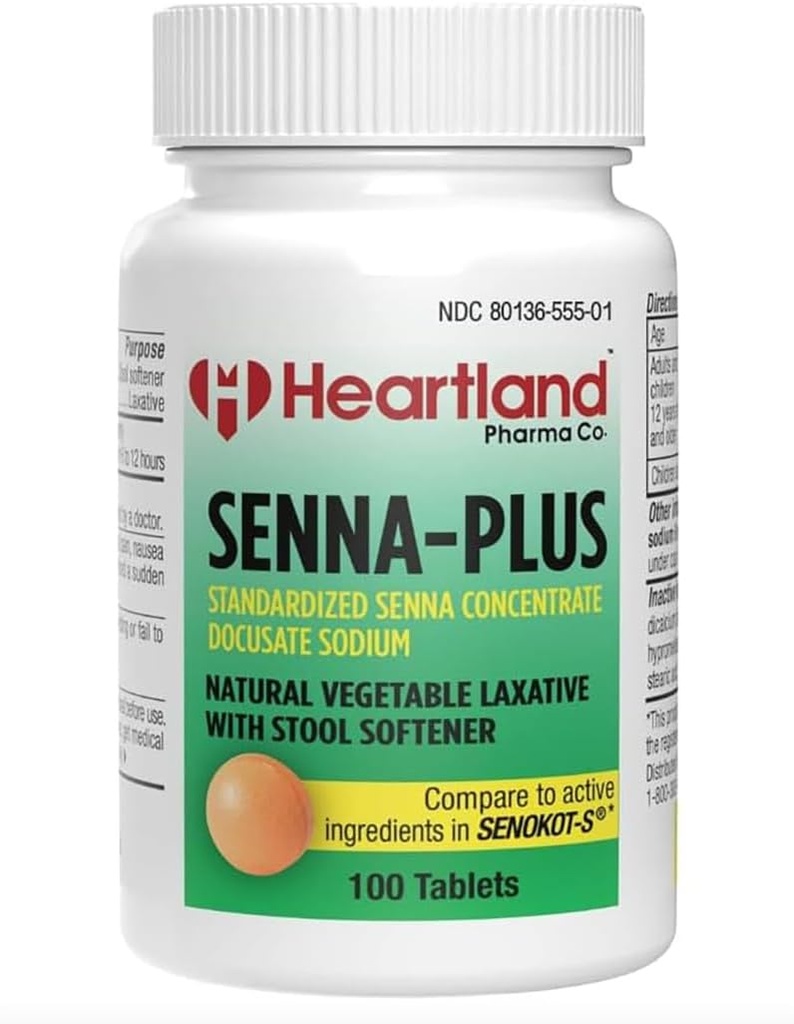 Senna-Plus Natural Vihannekset Sennosidi laksatiivi ...