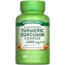 Nature's Truth Turmeric Curcumin Capsules ... 90 Count ... 95% Standardoituja kurkumiineja ja bioperiinejä...
