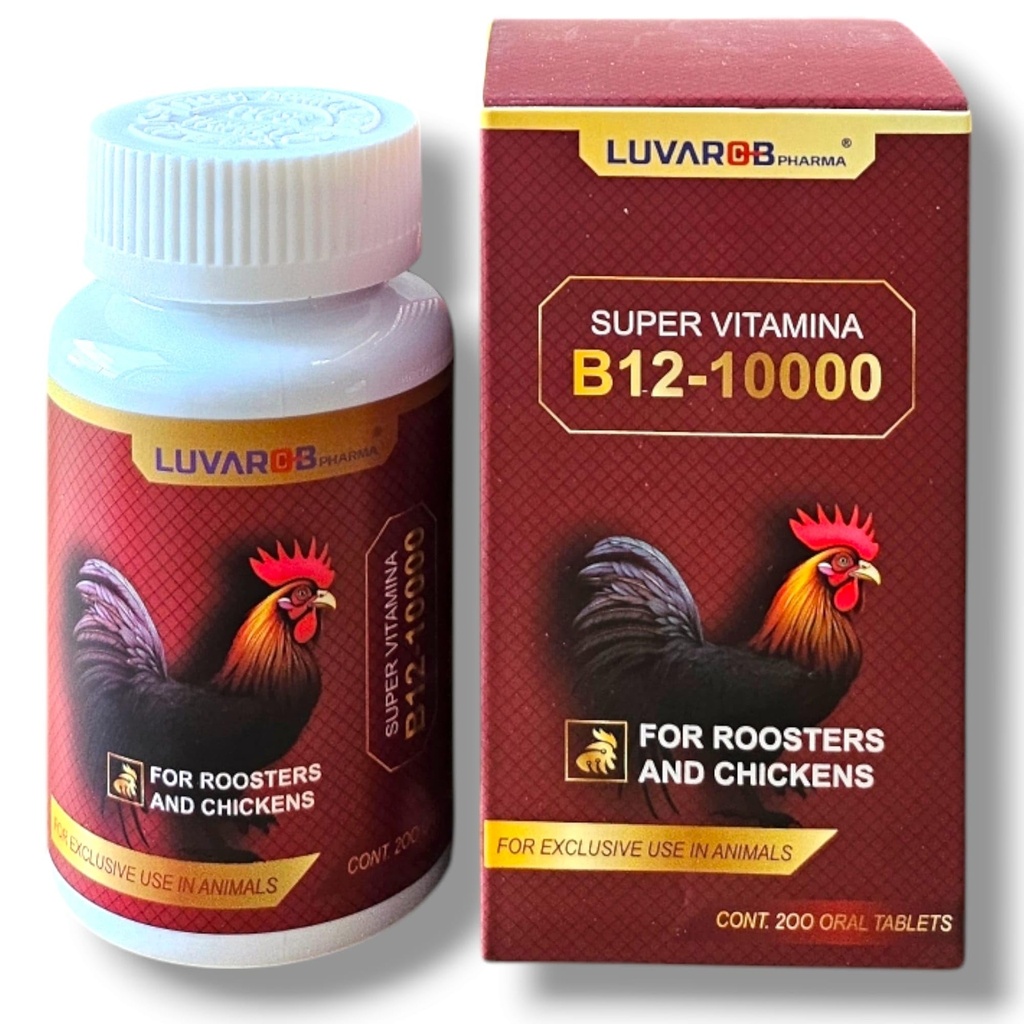 B-12 200 tablettia lintukukoille
