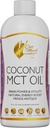 Cocó March N.M.D MCT Oil - Väliaikainen paaston tuki, aineenvaihdunta, aivojen teho Boost, luonnon energia Coconut, vapaa gluteenista, meijeri, soija, Vegan & Keto-Friendly, 32 Fl Oz