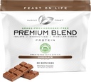 Muscle Feast Premium Blend Kaikki luonnolliset hormoni ilmaiseksi Grass-Fed Whey Protein Powder, suklaa, 2lb
