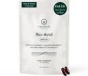Adapt Naturals Omega 3 Fish Oil Supplement Biosablet Curcumin & Black Seed, 1500mg Fish Oil EPA DHA Omega 3 Rasvahapot tukea nivelet, lihakset ja sydän .