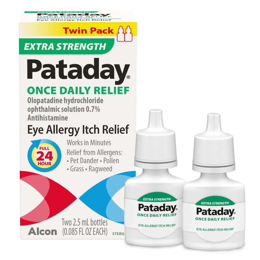 Pataday kerran päivässä Relief Extra Strength Relief 2,5 ml, 2