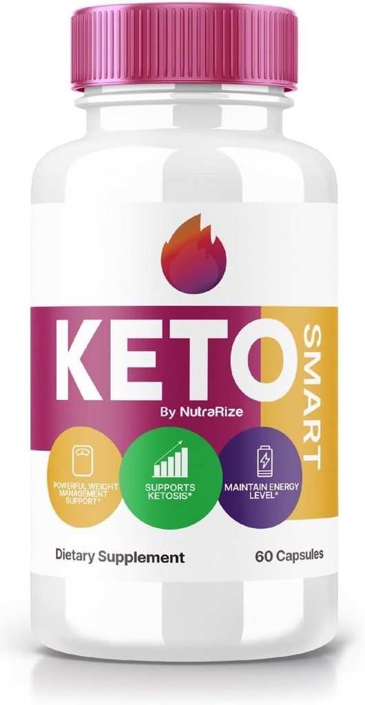 Keto Smart Capsules - Keto Smart Dietary Supplement for Advanced Weight Loss, Maximal Strength All-Natural Pills for Targeting Belly Fat, KetoSmart Pastillas Reviews (60 kapslar)