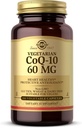 Solgar Kasvisruoka CoQ-10 60 mg - 180 Kasviskapselit - Suojaava antioksidantti - Ei-GMO, Vegaani, Gluteeniton, Dairy Free, Kosher - 180 tarjoilua