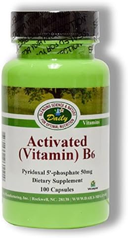 Päivittäinen valmistus - Aktivoitu B6-vitamiini ...100 Kasviskapselit