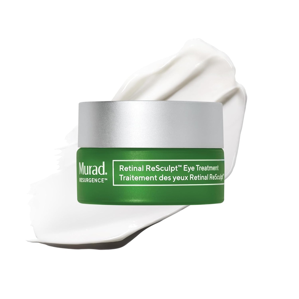 Murad ReScultp Eye Lift hoito - Ikä-Defying Eye Cream kapseloitu verkkokalvon, Gentian Root, & Kaura-Firming Film for Youthful Eyes - Kireä Droopy Lids & Under-Eye Bags - 0,5 Fl Oz