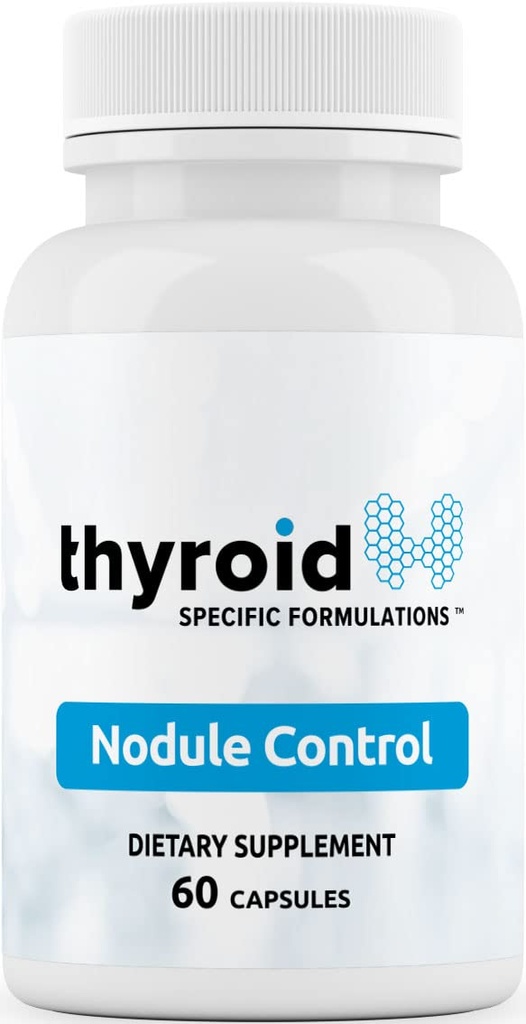 Noduule Control - Doctor Formulated Natural Kilpirauhasen kyhmyjen valvonta tukee kehon auttaa vähentämään Kilpirauhasten kyhmyt -w/Spirulina, Boswellia, Turmeric, Inositol, Selenium, Prunella