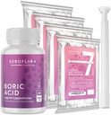 Seroflora Boric Acid Vaginal Suppositories 600 mg + Supposide Applicators Bundle - Vaginal Health pH Balance for Women - Helps Control Vaginal Odor (28ct)