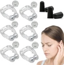 Tinnitus Relief för Ringing Ears, Acupeace Tinnitus Relief Device, Acupeace Anti Tinnitus Relief Ear Clip, Enhet för Stop Ear Ringinging (3Pairs)