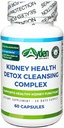 Munuaiset Health Detox Cleansing Complex - 1110 mg, tukee munuaiset, rakko, virtsateiden Tract, kasvirohdos, 21 Ainesosat, karpalo 400 mg, Astragalus 200 mg, Horsetail, Gravel Root, Uva Ursi, 60 kapselia