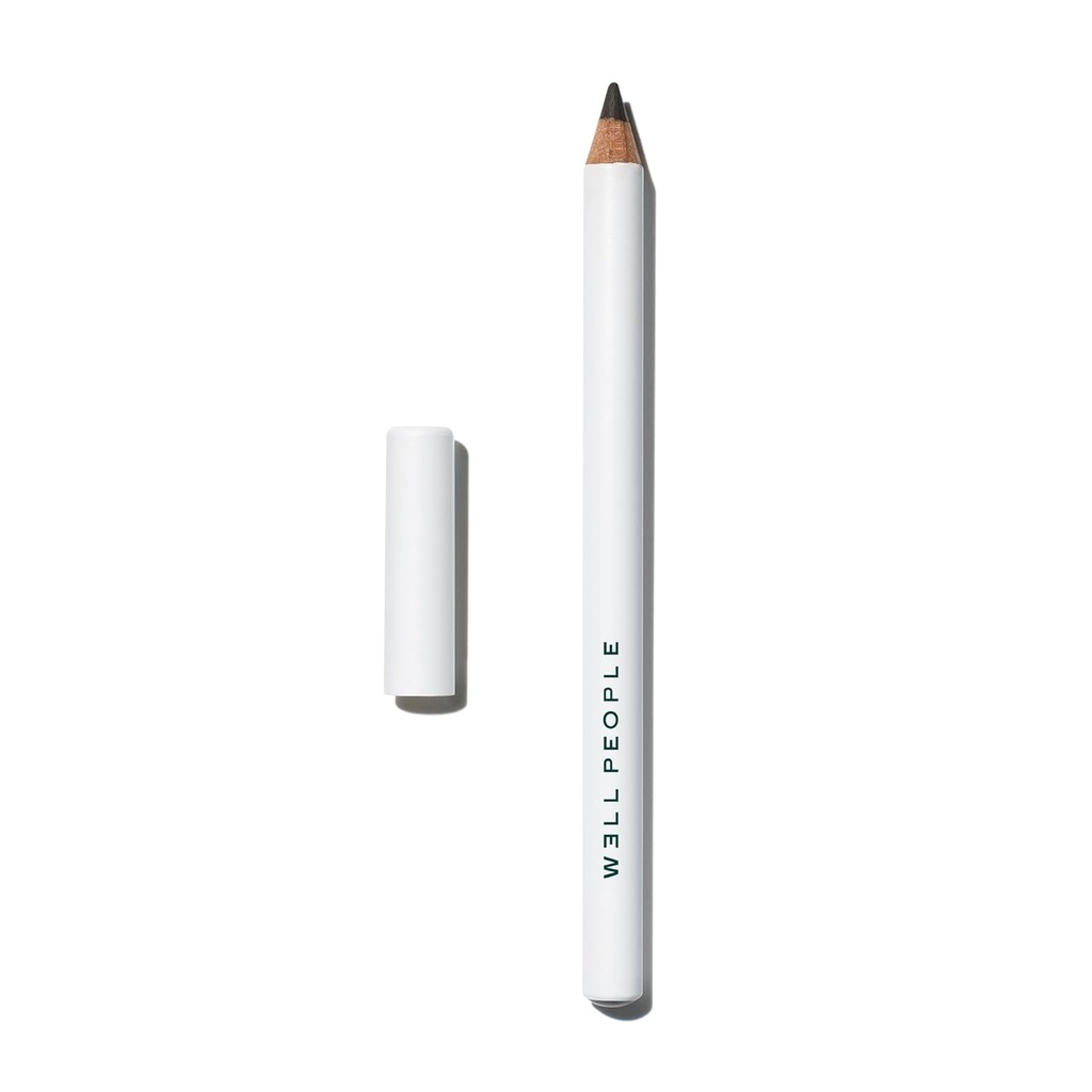 Well People Fresh Lines Eye Pencil, High-sigment Eyeliner Pencil for Lining & Defining Your Eyes, Smudge-resistent, Vegan & Cruelty-free, Ruskea