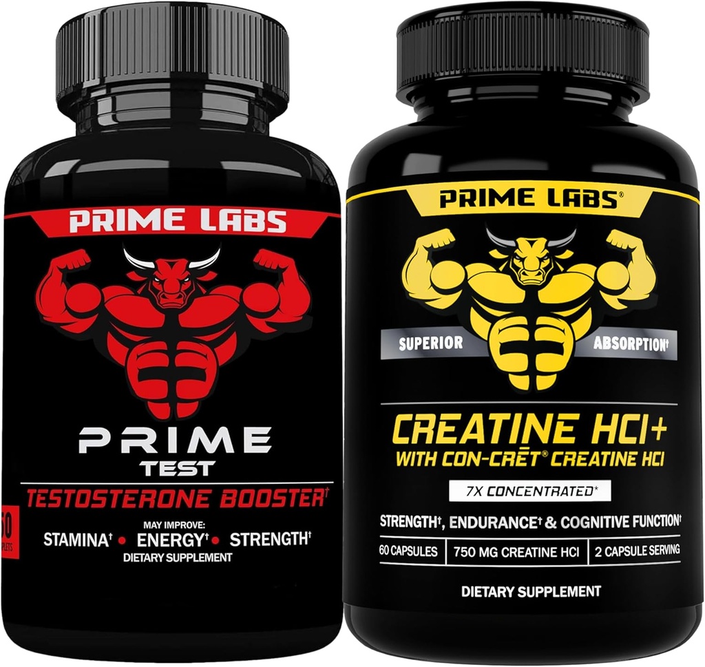 Prime Labs Prime Test + Creatiini HCl kapselit