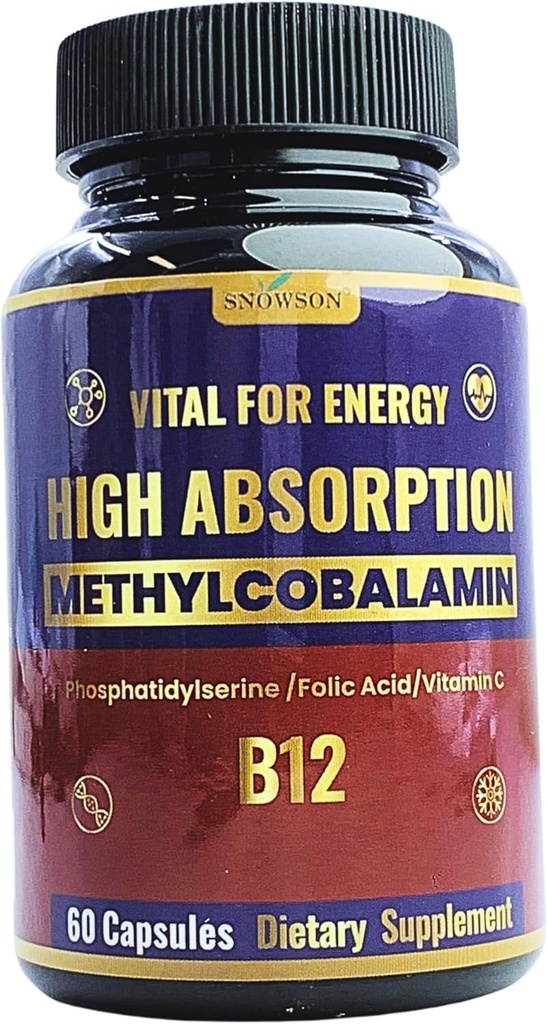 SNOWSON NeuroMax Metyylikobalamiini B12-vitamiini Energia B12