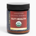 En Farm Superfood Powder Gut Health, Organic Gut Soothing Blend och Prebiotic Blend, Non-GMO, Prebiotika med Bone Broth, Turkiet Tail Mushroom, Slippery Elm och Marshmallow Root för GI Health