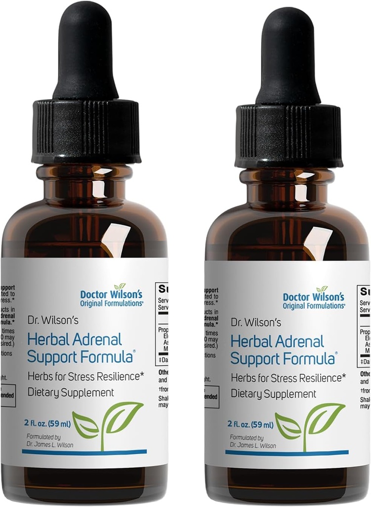 Tohtori Wilsonin alkuperäinen Formulations 2-pakkaus kasviperäisten lisäravinteiden tuki Formula 2 Liquid Ounces