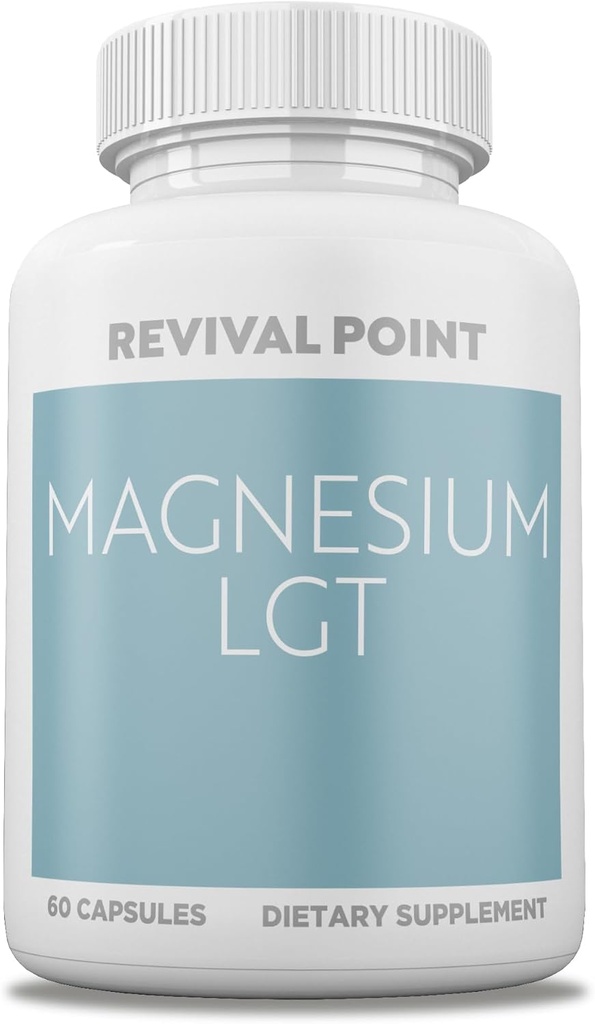 Kraftfull Triple Magnesium Komplex med chelated Magnesium Bisglycinate & Magnesium Taurate för överlägsen Absorption - 150mg Elemental Magnesium Supplement - Stöder sömn, kardiovaskulär hälsa och nerver