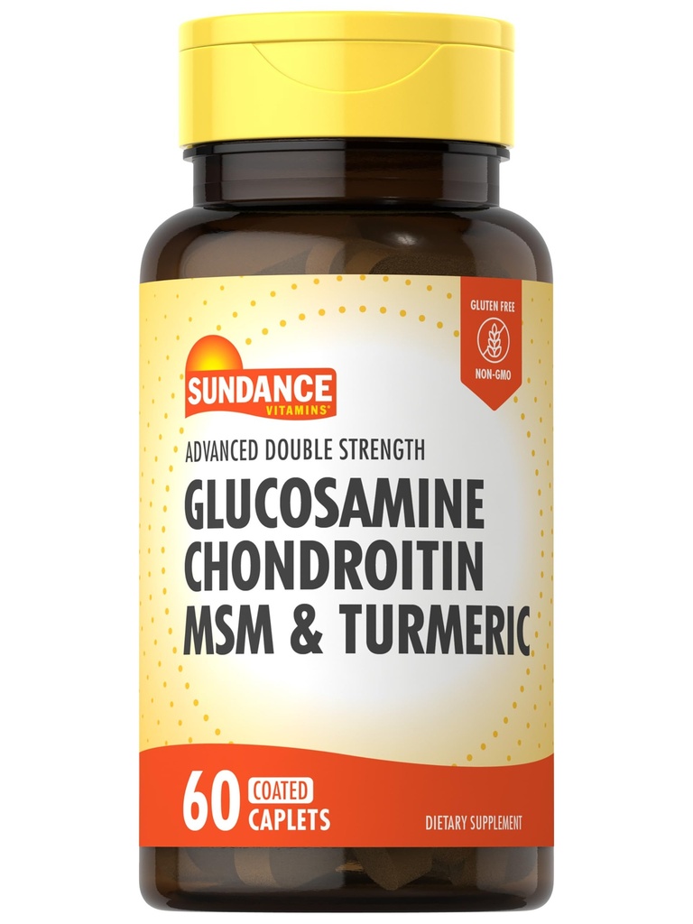 Sundance Glukosamiini Chondroitin MSM ja Turmeerinen ... 60 Kapselit...