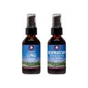 ToivoaGarden Yrtit Terve hengittäminen Bundle - Deep Lung Bronchial tuki Lung Cleanse & Detox + hengitys Tonic tukee pitkän aikavälin keuhkojen kestävyys ja parempi keuhkojen tehokkuus, 2oz Bundle
