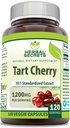 Herbal Secrets Tart Cherry 10:1 Standardoitu uute Supplement ... 1200 Mg per tarjoilu 120 Kasviskapselit ... ei-GMO ...