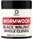 12in1 Wormwood-kapselit Musta pähkinän Mausteneilikka, inkivääri, kurkuma Curcumin & Black Pepper - immuunijärjestelmä - 60 kapselia