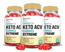 (3 pakkaus) Speedy Keto ACV Gummies Extreme 2000MG Speedy Keto Gumies Advanced Formula Apple Siideri Viinietikka ja granaattiomena Beet Juice Powder B12 Vegaani Non GMO 180 Gummys