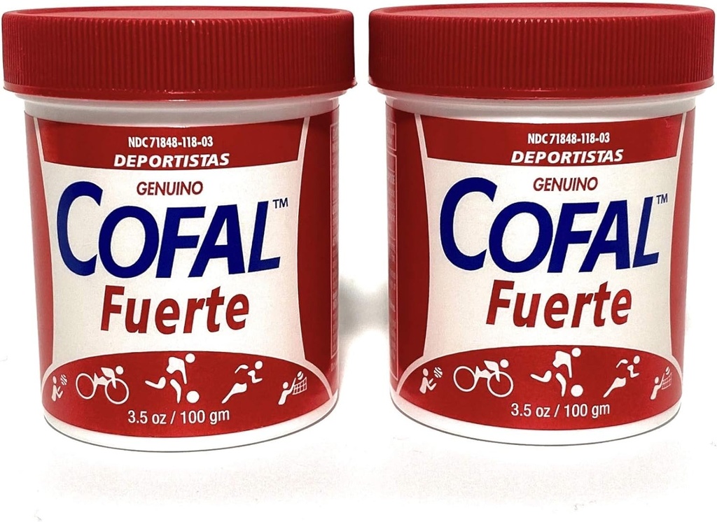 Cofal Fuerte Cream - 3,5 Oz - 2 pakkaus