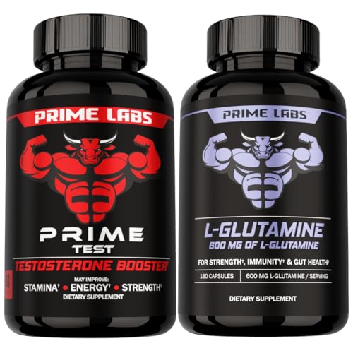Prime Labs Prime Test + L Glutamiinikapselit