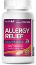 HealthA2Z Fexofenadiini Hydrochlorothiade 180 mg, allergian hoitoon tarkoitettu antihistamiini, allergian hoitoon tarkoitettu 24 tunnin antihistamiini (120 pistettä (Pack of 1))