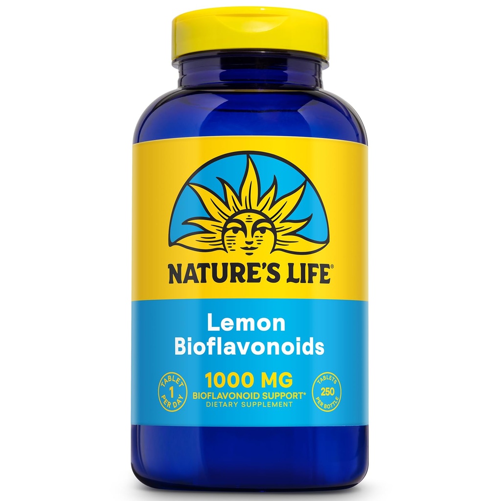 Nature's Life Bioflavonoids 1000mg per tarjoilu ... 250 kapselia... Enemmän kuin 4 kuukautta...