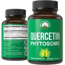Peak Performance Ultra Pure Quercetin Phytosome Vegaanikapselit - Rich Sophora Japonica Extract Max Imeytyminen nyt. Quercetin 250 mg lisäkapselit. Valmistettu Yhdysvalloissa