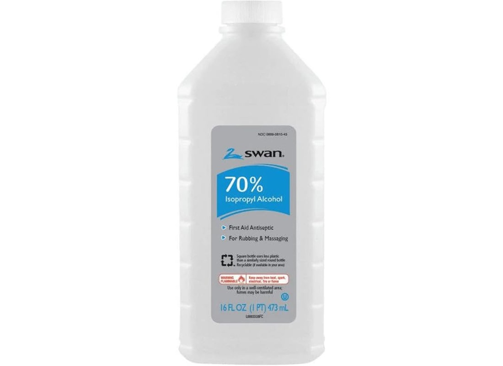 Vi-Jon Swan Isoprophyl Alkoholi, 70% 16 Fl Oz