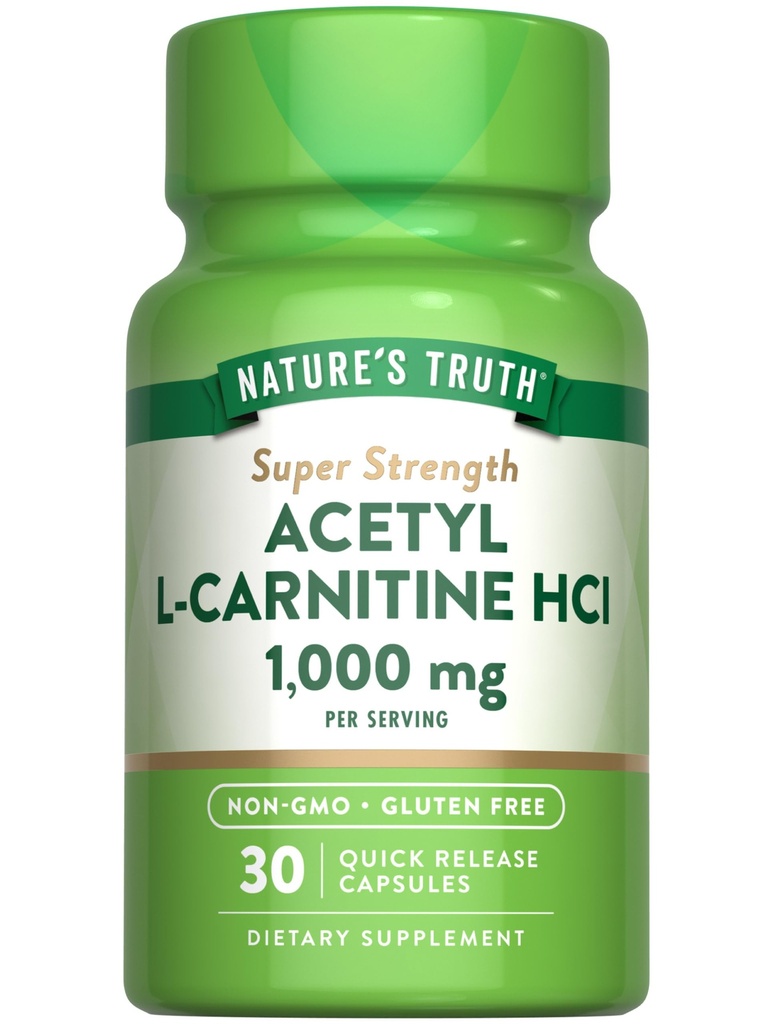 Nature's Truth Acetyl L-Carnitine 1000 mg  LIITE