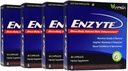 Enzyte® Natural Male Enhancement Bundle för kvalitet och uthållighet med asiatisk Ginseng, Ginkgo Biloba, Grape Seed Extract, Horny Goat Weed - 4 Pack Bundle
