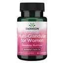 Swanson Multi-GLANDULAR för kvinnor 60 Cap
