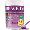 Heave Ho Horse Nutritional Supplement för andningsallergier, KOL, hosta 30 portioner sockerfri Apple