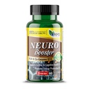 Amerika Medic & Science Neuro Booster (60 kapslar) | Näringstillskott för hjärnhälsa | Vitaminpiller för bättre minne och kognitiv funktion | med Coenzyme Q10, ALA och Acetyl L-Carnitine