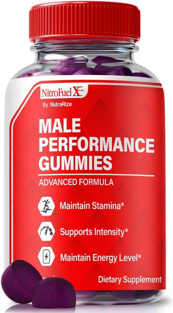 Nitro Fuel X Gummies - Virallinen Nitro Fuel X Ultimate miehille, Nitro Fuel X ME suorituskykyä ja yleistä terveyttä, Kaikki Natural NitroFuel X ME Gummy, NitroFuel X Ultimate gomitas Arvostelut (60 Gummies)