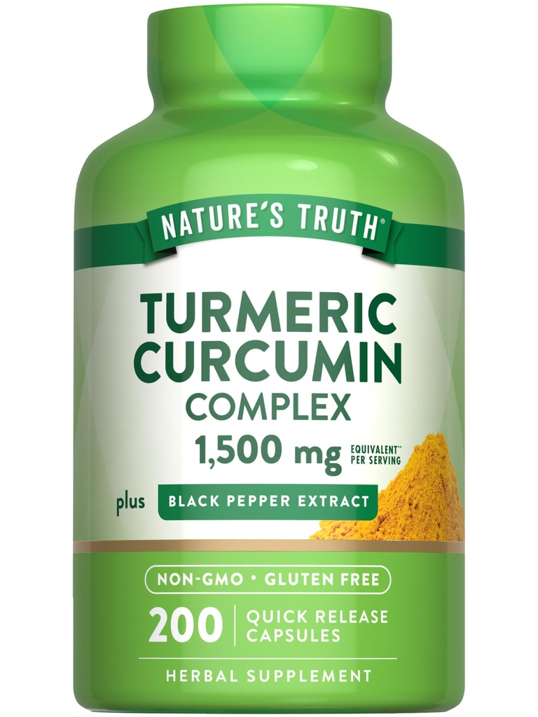 Nature's Truth Turmeric Curcumin Complex ...