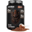 Birdman Falcon Performance Vegan Protein Powder, 31g Protein, 5g Creatine, 5g BCAA, Probiotika, Electrolytes, Pre Workout, Low Carb, Sugar Free & Dairy Free, Plant Based Chocolate Protein -19 portioner