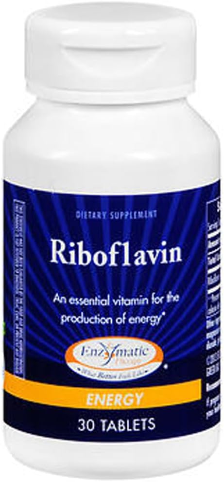 Enzymatisk terapi Riboflavin (PhytoPharmica) 30 flikar