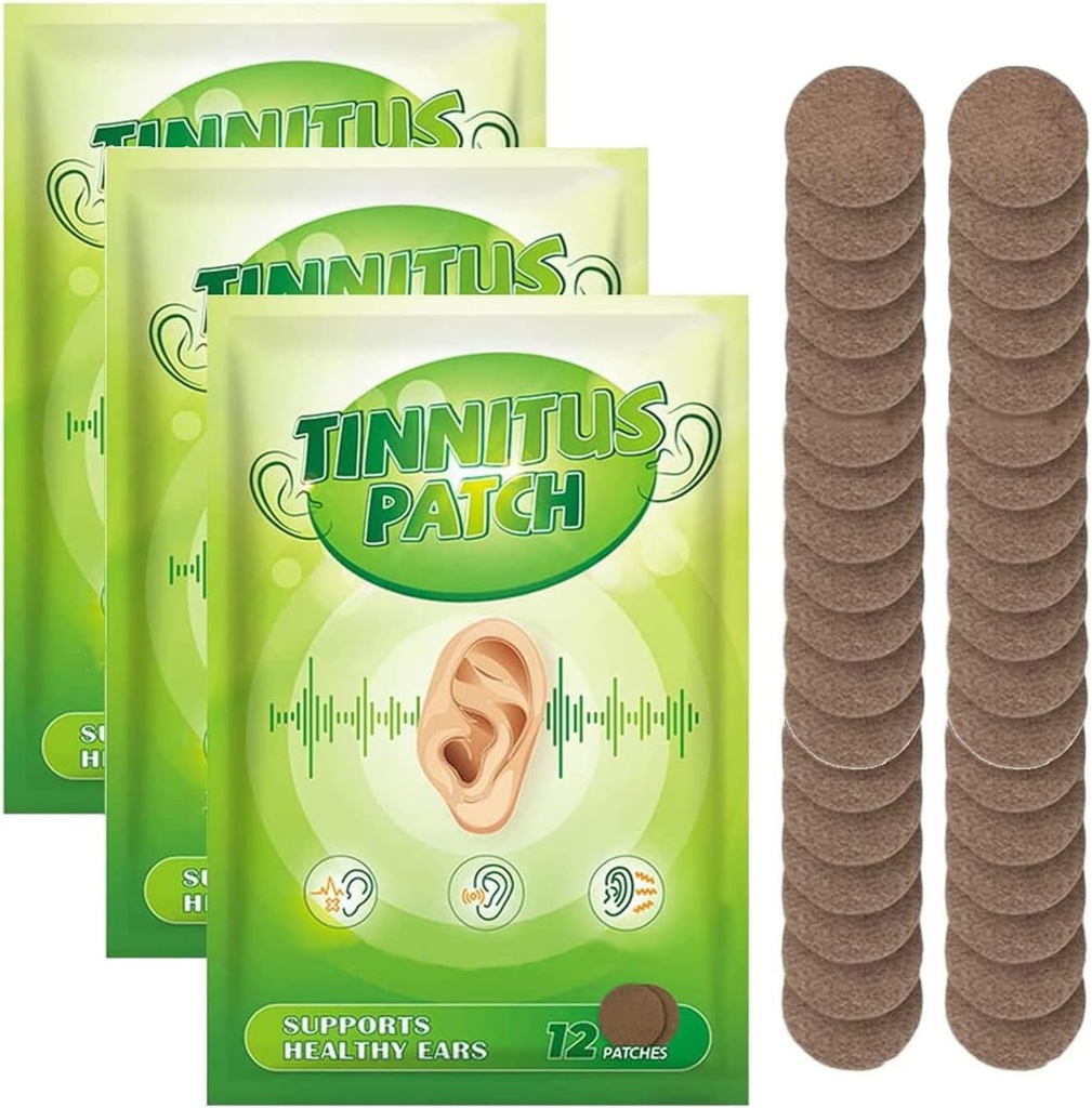 Tinnitus Ear Patch, Natural Formel Ear Patches, Ear Care