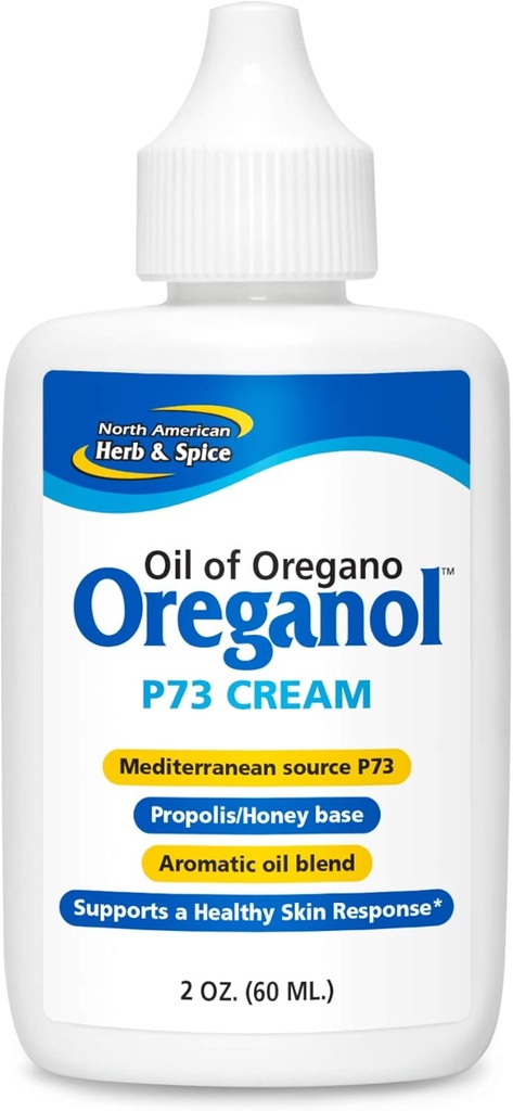 Pohjois-Amerikan Herb & Spice Oreganol P73 Cream - 2 oz