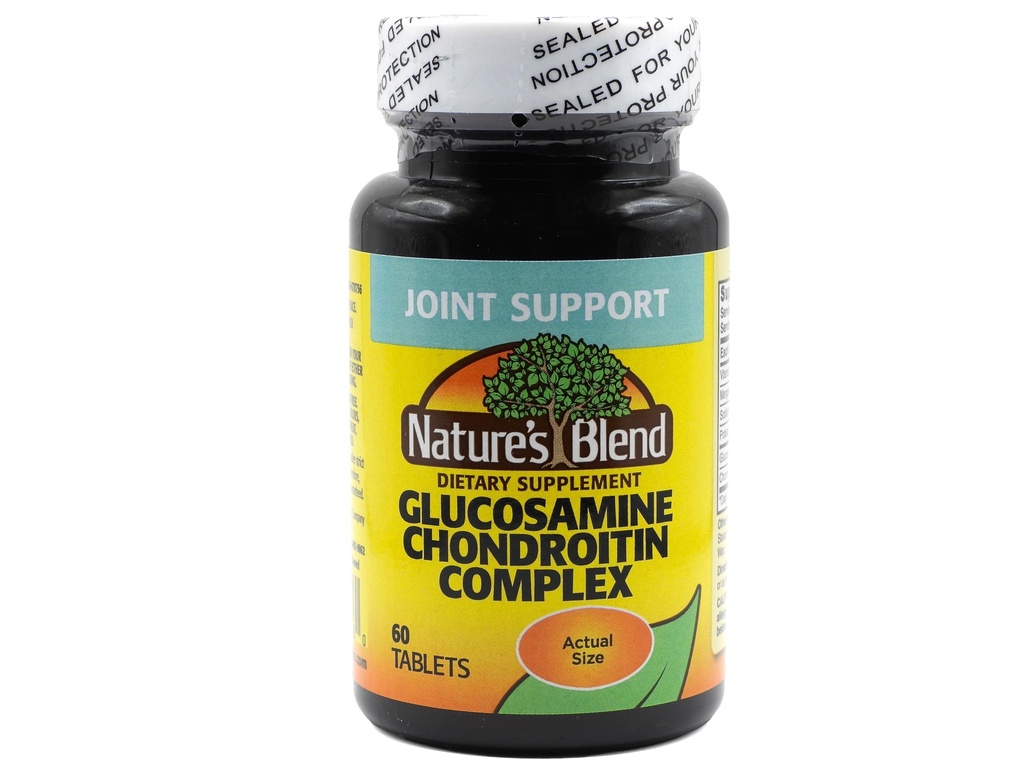 Nature's Blend Glukosamiini Chondroitin Complex Tabletit, 60 Tablettia