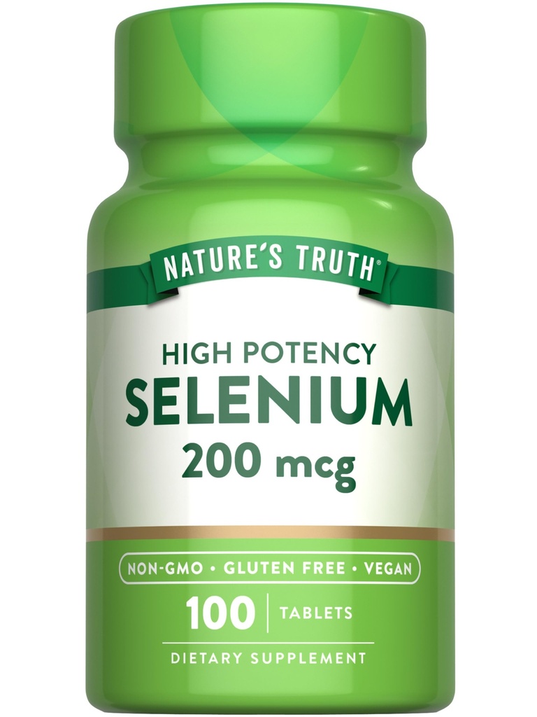 Nature's Truth Selenium 200 mikrog Supplement 