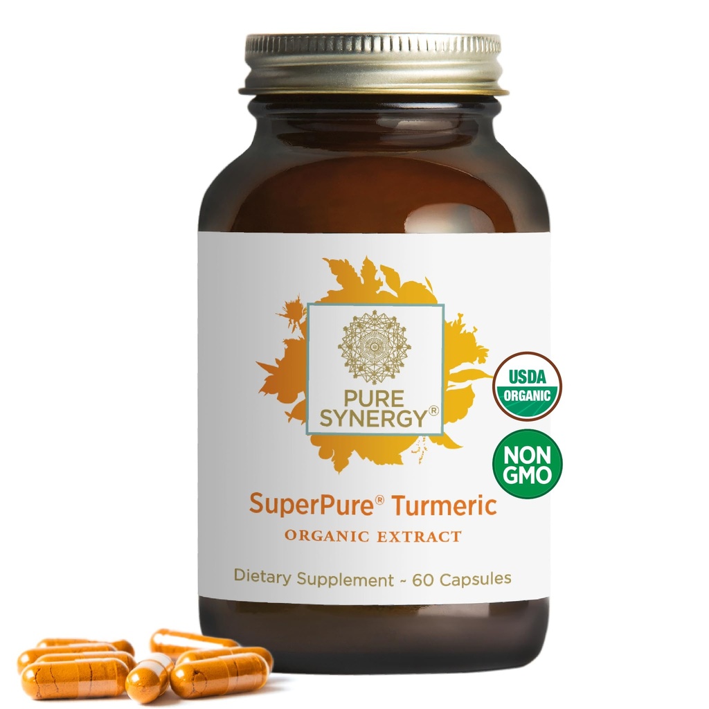 Pure Synergy SuperPure Turmeeric Extract ... Organic Curcumin Supplement 