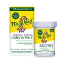 MegaFood Baby & Me 2 Prenatal Probiootti, kasvissyöjä Raskaus Prebiootit ja probiootit naisille, Ruoansulatusterveys ja immuuni tuki B6-vitamiinin aamusairauksien hoitoon, 30 kapselia