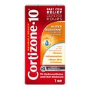 Cortizone 10 Maximum Strength Water Resistant Itch Relief Voide, 1% Hydrokortisoni, nopeatoiminen, anti-Itch Cream for Bug Bites, Ihottuma, Ekseema, Psoriaasi, Myrkky Ivy, Tammi, Sumac & More, 1 oz