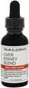 Maksa Munuaisten Blend Herbal Tincture Neljä elementtiä Organic Herbals 1 oz Liquid