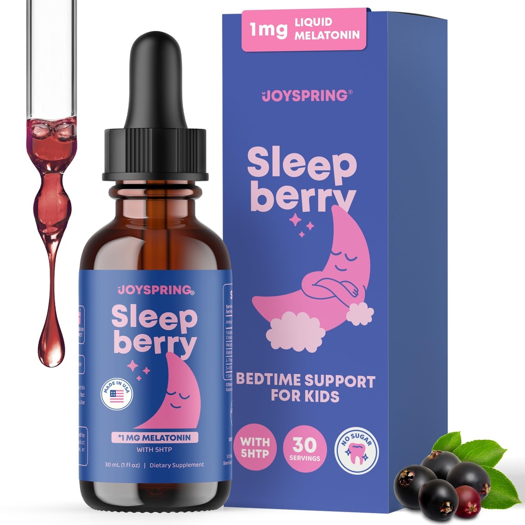 JoySpring Melatoniini 1MG lapsille 